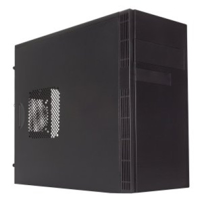 CAJA UNYKAch MICROATX Grey Rain EVO - Color Negro Frontal Cepillado con Regillas Laterales y USB 2.0