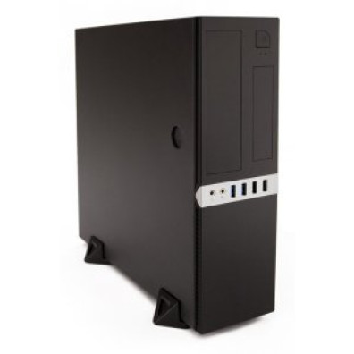 CAJA MICROATX SLIM COOLBOX T450 NEGRA CON FUENTE 300 TBZ INTEGRADA