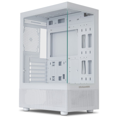 Nox Xtreme Products Hummer Vision White - Semitorre Atx | M-atx, Blanco