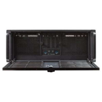 CAJA RACK UNYKAch UK51918 ATX 19" COLOR PLATA NEGRO 3 BAHIAS USB3.0 USB-C