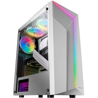 Caja Semitorre Mars Gaming MC-X7 Blanco