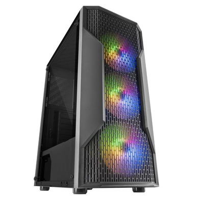 Caja Semitorre Mars Gaming MCA Negra ATX/MicroATX/Mini-ITX