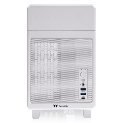 CAJA THERMALTAKE TR100 MINI-ITX USB 3.2 Type-C x 1 USB 3.0 x 2 SN FUENTE BLANCO