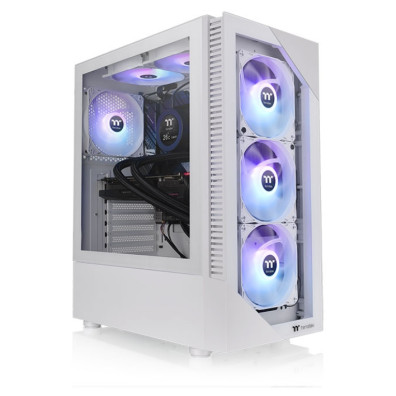 Thermaltake - View 200 TG Snow ARGB Midi Tower Blanco