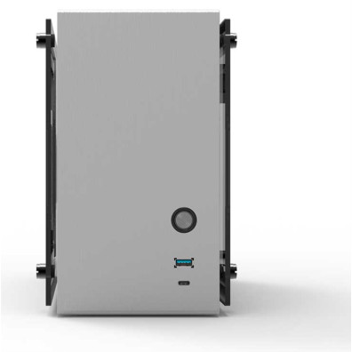 CAJA ZALMAN M4 MINI-ITX M2 1 X VENT 800MM ARGB 2XUSB 3.0 SILVER S/N FUENTE
