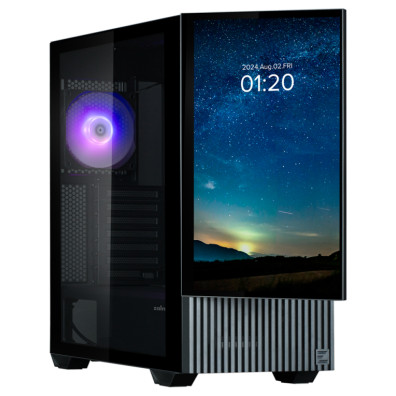 Caja Zalman Z10 Ds Atx 1xvent 140mm 2xusb 3.0 Negro Sin Fuente