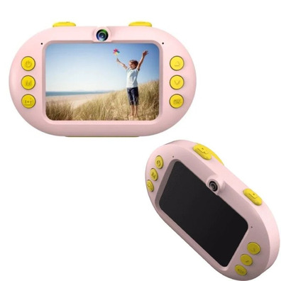 Cámara Digital Deportiva AgfaPhoto Realikids Cam Waterproof Rosa