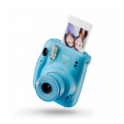 Cámara Fujifilm Instax Mini 11 Azul Cielo Kit Mr. Wonderful