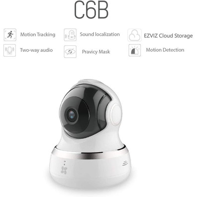 Cámara IP Wifi Ezviz C6B White Indoor