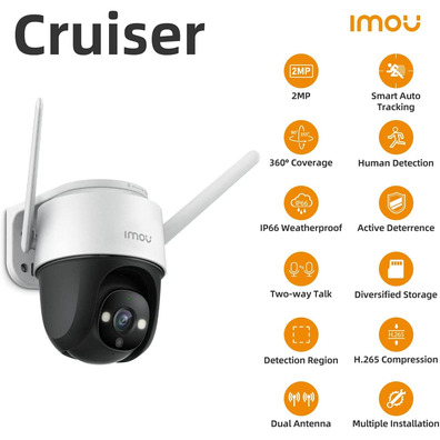 Cámara IP Wifi Imou Bullet Cruiser