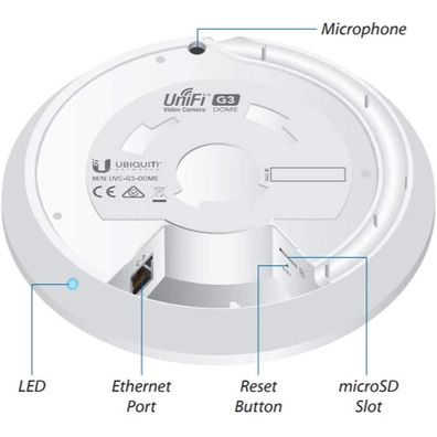 Cámara IP Wifi Ubiquiti UVC-G3-Dome