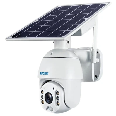 Cámara de seguridad IP Escam QF480 Solar 355º 4G/LTE 1080p