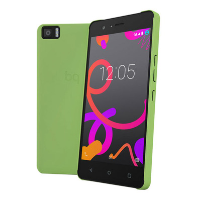 Funda Bq Aquaris M5 Candy Verde