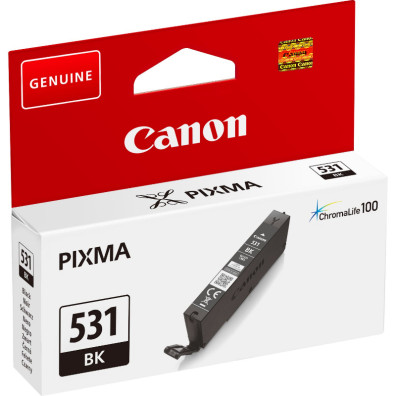 CARTUCHO TINTA NEGRO CANON CLI-531BK - Consumible Original Canon