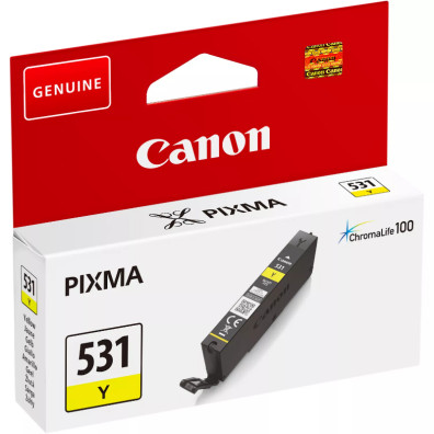 CARTUCHO DE TINTA AMARILLO CANON CLI-531Y