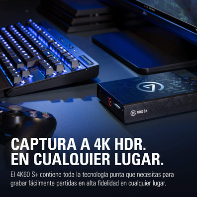 Capturadora Elgato Game Capture 4K60 S+