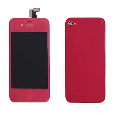 Carcasa completa iPhone 4 Rosa Oscuro