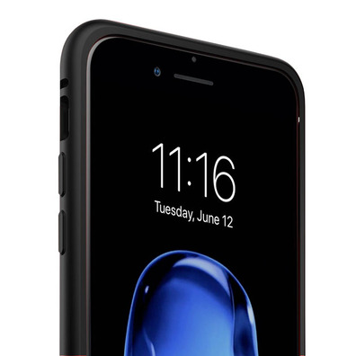 Carcasa Magnética con Cristal Templado iPhone 7/8 Negro