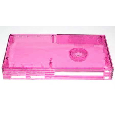 Carcasa Superior Rosa Transparente para Playstation 2