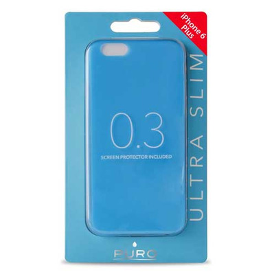 Carcasa Ultraslim 0,3" Azul iPhone 6/6s Plus Puro