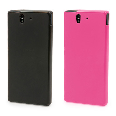 Funda MiniGel para Sony Xperia Z Muvit Rosa