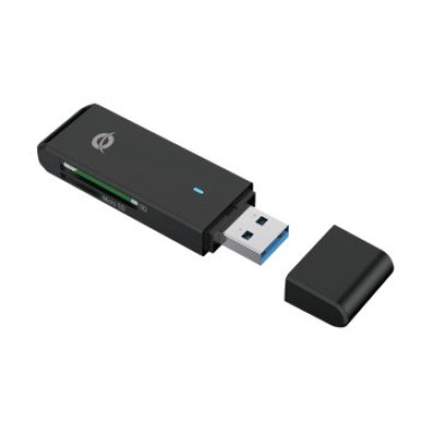 Card Reader Externo Conceptronic BIAN02B USB 3.0 para SD/SDHC/SDXC y MicroSD/TFlash
