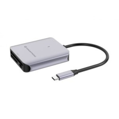 EXTERNAL CARD READER USB-C CONCEPTRONIC BIAN09G – SD/SDHC/SDXC MICROSD/TFLASH