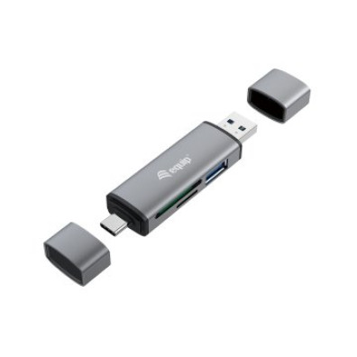 CARD READER EXTERNO EQUIP USB 3.0 - USB-A & USB-C DOBLE CONEXION OTG