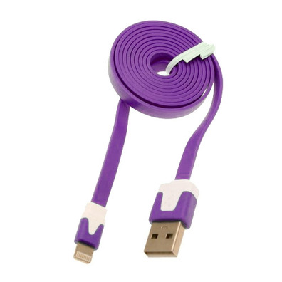 Cable de transferencia/recarga iPhone 5 Violeta