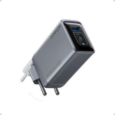 Cargador Anker Prime 100w 2x Usb-c 1x Usb-a Con Enchufe Plegable