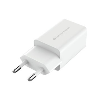 CARGADOR USB CONCEPTRONIC 12W ALTHEA BLANCO 2X USB 5V a 12W