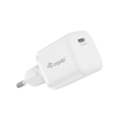 CARGADOR USB EQUIP LIFE PACK 25 UNIDADES QUICK CHARGE PD 1 PUERTO USB-C 20W