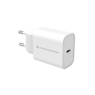 CARGADOR USB CONCEPTRONIC ALTHEA 25W BLANCO 1xUSB-C PD
