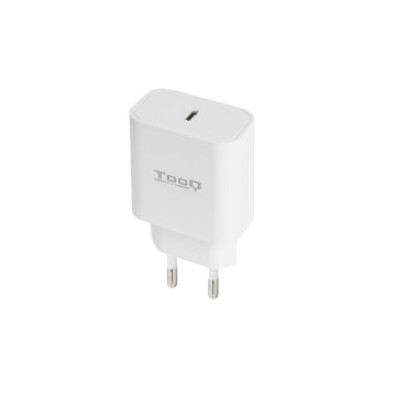 Cargador USB-C PD 20W Blanco - Marca TOOQ TQWC-PDUSBC20W