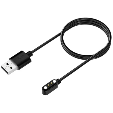 Cargador Negro Compatible para Mibro Watch C3 / T2 / C2 / Lite2 - Marca CROCOCASE