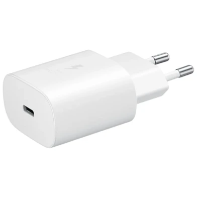 Cargador Samsung Blanco EP-TA800 USB-C 25W