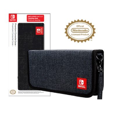 Carrying Case Negra Nintendo Switch (Licencia Oficial)