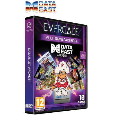 Cartucho Evercade Data East Collection 1