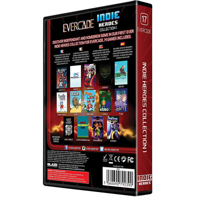 Cartucho Evercade Indie Heroes 1