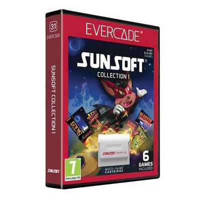 Cartucho Evercade Sunsoft Collection 1