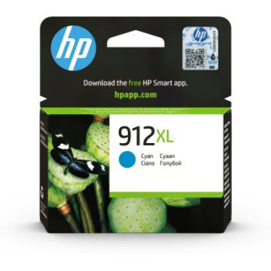 CARTUCHO DE TINTA HP 912XL CIAN - Ideal para impresoras HP