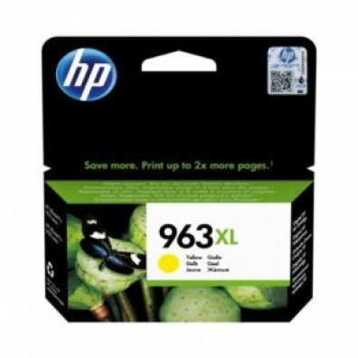 CARTUCHO HP 963XL AMARILLO PARA OFFICEJET PRO AIO 9010/9012/9014/9015/9016/9019/9020/9022/9025