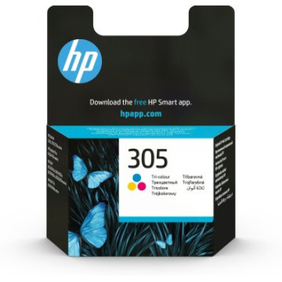 CARTUCHO HP Nº305 COLOR COMPATIBLE PARA IMPRESORAS HP DESKJET Y ENVY