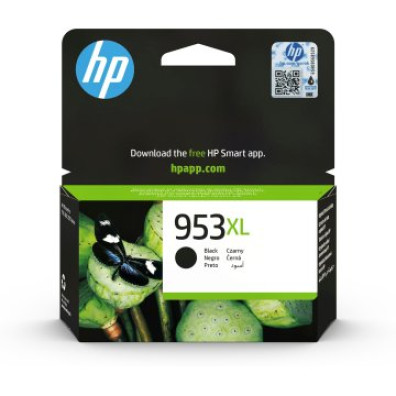 Cartucho de Tinta HP Nº953XL Negro para OfficeJet Pro 8710