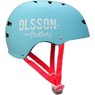 Casco Infantil Olsson S/M Azul Turquesa