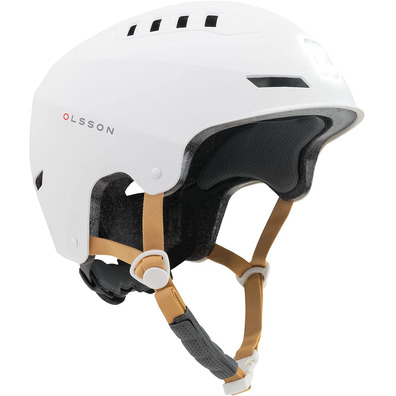 Casco Olsson Urban Light M/L Adulto Blanco