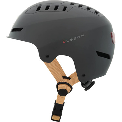 Casco Olsson Urban Light S/M Adulto Antracita