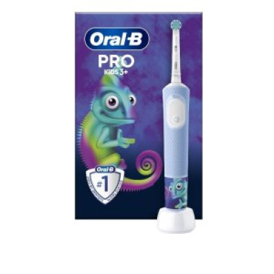 CEPILLO DENTAL ELÉCTRICO BRAUN ORAL-B VITALITY PRO3+ KIDS CAMALEÓN CON FUNDA DE VIAJE