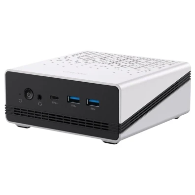 Mini PC Chuwi UBox Ryzen 5-6600H 16GB DDR5 512GB SSD Windows 11 Pro Plata