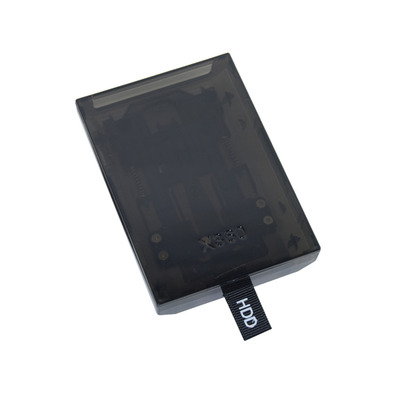 Caja Disco Duro Xbox 360 Slim (Negro transparente)